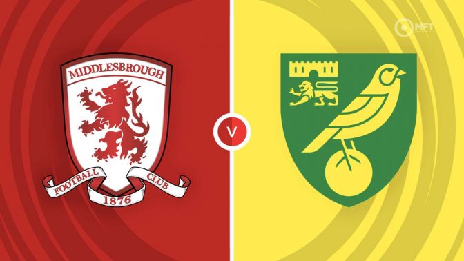 Middlesbrough  vs Norwich City Prediction and Betting Tips