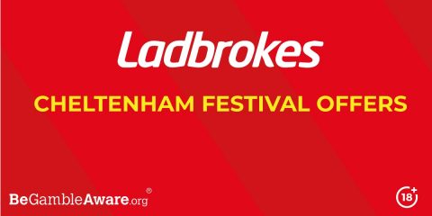 Ladbrokes Cheltenham betting offers: Bet £5 Get £20 2024