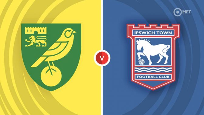 Norwich City vs Ipswich Town Prediction and Betting Tips