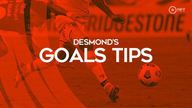 Desmond’s Goals Tips: BTTS, To Score 2+, Over 2.5 Goals and 37/1 Goals Acca Tips