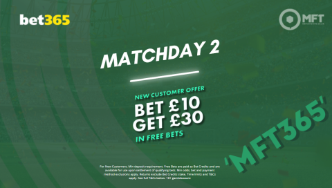 Bet365 Bonus Code: MFT365 for £30 free bets on Euro games