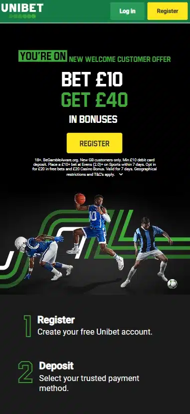 Unibet welcome offer