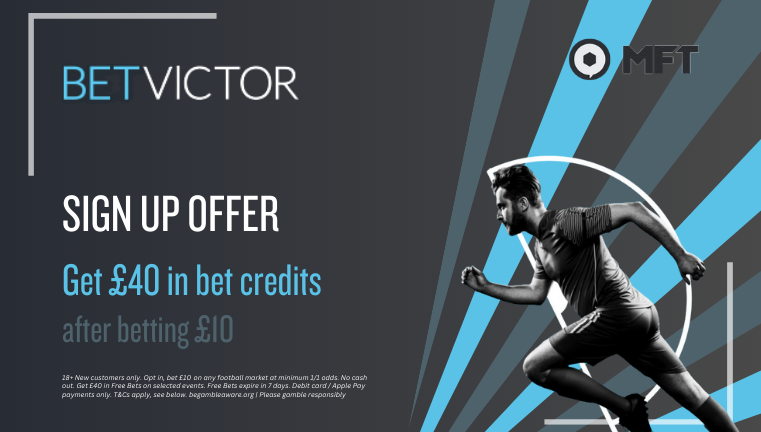 Betvictor sign up offer - how to get £40 free bets