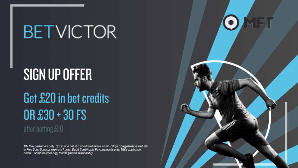 BetVictor sign up offer