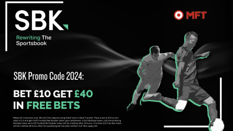 SBK promo code 2024: sign up & claim £40 in free bets