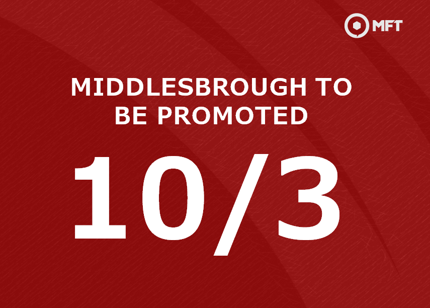 EFL Championship promotion odds