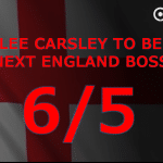 Lee carsley next England manager odds