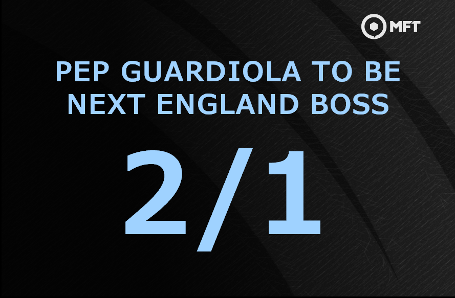 Pep Guardiola England manager odds