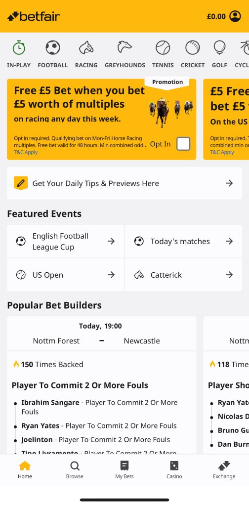 betfair free bet