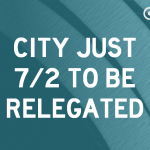 Man City relegation odds