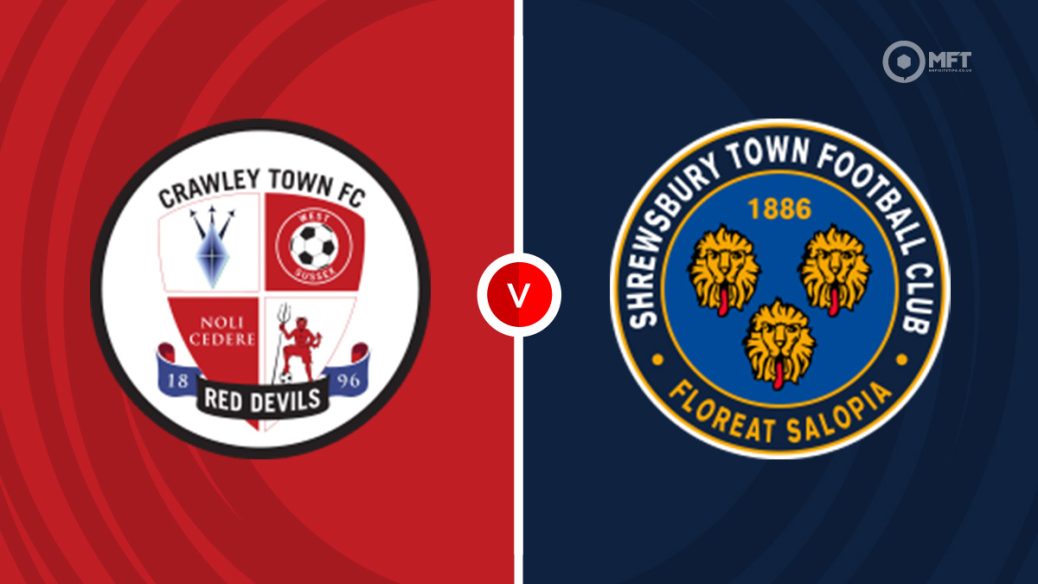 Crawley Town vs Shrewsbury prediction