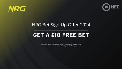 NRG Bet Sign Up Offer: Get a £10 Free Bet in Oct 2024