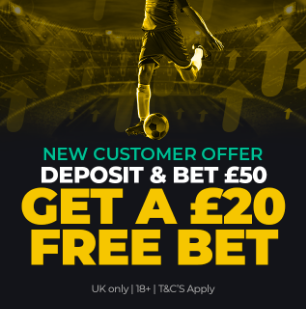 Image of the Priced Up Bet new customer offer.