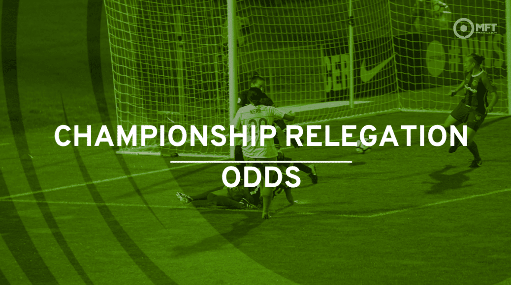 Championship relegation odds