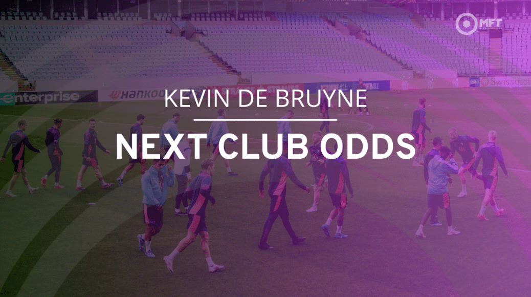 Kevin De Bruyne Next club odds