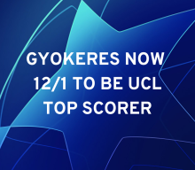 Viktor Gyokeres Champions League top scorer odds now 12/1: To back or not to back?