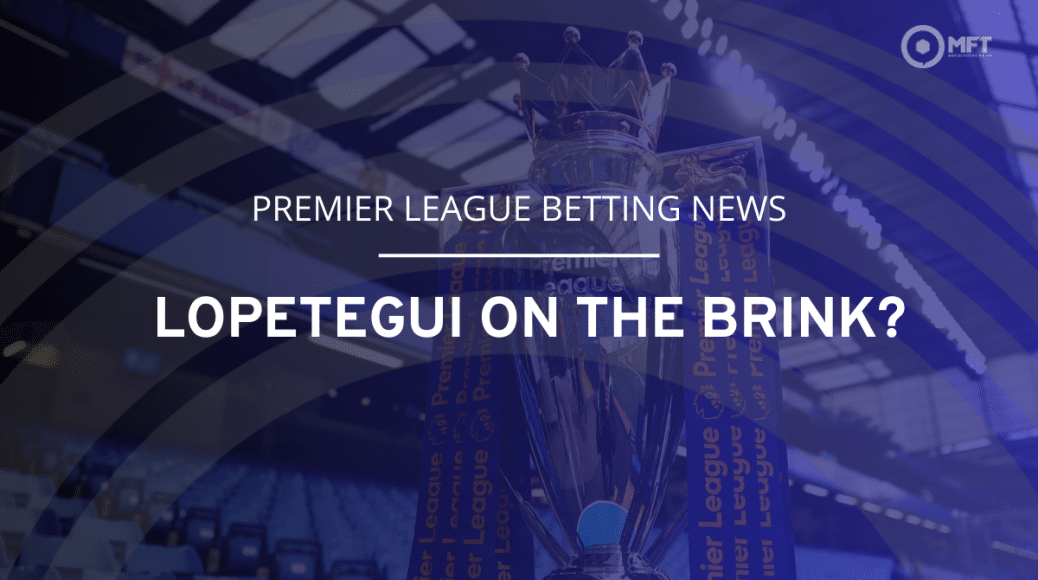 Premier League betting odds news